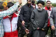حضور سرزده رییس‌جمهور در مناطق سیل زده فیروزکوه