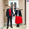 زن و شوهری که ۳۷ سال مثل یکدیگر لباس پوشیدند+عکس