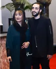 شقایق فراهانی و  پسرش در افتتاحیه فیلم ما همه با هم هستیم +عکس