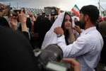تصاویری از مراسم ازدواج عروس و داماد‌های جان‌فدا