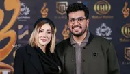 ببینید| استایل متفاوت همسر امیرحسین قیاسی در تئاتر آرش
