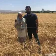 تیپ «بهاره رهنما» و همسرش در مزرعه گندم + عکس