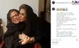 بوسه نسرین مقانلو بر صورت بازیگر مشهور +عکس