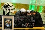 (عکس) نوشته روی عکس تابوت پسر کاظم صدیقی خبرساز شد