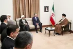 رهبری: مصمم به تکمیل مسیر ترانزیتی شمال به جنوب هستیم که می‌تواند ترکمنستان و کشور‌های اطراف ان را به دریای عمان متصل کند
