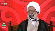 ببینید| حاج علی اکبری: همسر رهبر شهید در بستر بیماری هستند