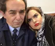 قیافه خشمگین «دنیا مدنی» در کنار پدرش+عکس