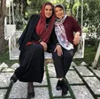 تاب بازی نسرین مقانلو در حیاط ویلایش + عکس