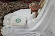 ببینید| نماز خواندن عروس در مراسم عروسی
