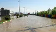 کاهش سطح آب در شهر آق‌قلا
