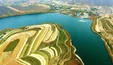 این دریاچه زیبا را زلزله پدید آورد! (عکس)