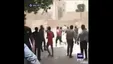 کتک زدن شهردار آبادان توسط مردم درپی ریزش متروپل +فیلم