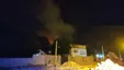 اتش سوزی وحشتناک ۸ خانه در جاده چالوس +‌فیلم
