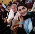 سلفی مریم مومن و بانوی عمارتی‌ها در جشن حافظ +عکس