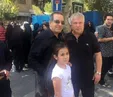 علی پروین در مراسم عاشورا / عکس