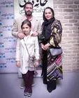 پژمان بازغی در کنار همسر و دخترش +عکس
