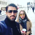 کریم انصاری فرد و همسر یونانی اش+ عکس