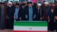 فردی که با چهره پوشیده در مراسم تشییع رهبر شرکت کرد، کیست؟ + عکس