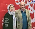 کمال تبریزی و همسرش +عکس