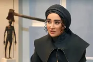 ببینید| برخورد صمیمانه بهاره افشاری با محسن کیایی در پشت صحنه تئاتر