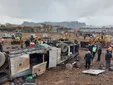 ۴ فوتی و ۱۴ زخمی براثر واژگونی اتوبوس کارمندان پالایشگاه اصفهان +عکس