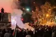 ببینید| حادثه عجیب نورافشانی در جشن موشکی در قم!