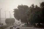 ببینید| باد شدید و گرد و خاک در تهران