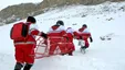 ببینید| تلاش‌ها برای نجات کوهنوردان حادثه بهمن در کردستان