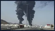 ببینید| تصاویر ماهواره‌ای از خسارت تازه به تاسیسات آرامکو در عربستان