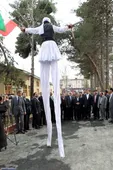 احمدی‌نژاد و بابالنگ‌دراز+عکس