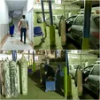 بستری شدن بیماران کرونایی در پارکینگ بیمارستان مسیح دانشوری