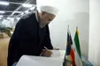 بازدید حسن روحانی از سازمان اسناد ایران +تصاویر
