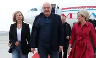 ببینید| ورود رئیس جمهور لبنان و همسرش به واشنگتن