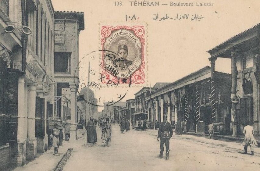 خیابان لالهزار در اواخر دوره قاجار خیابان لالهزار در اواخر دوره قاجار