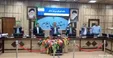 فیلم/ورزش صبحگاهی استاندار ایلام، پشت میز‌های جلسه!