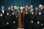 دیدار نامزدهای اصلاح طلب و اعتدال گرا با هاشمی رفسنجانی