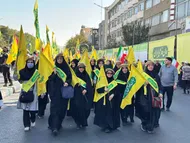 ببینید| زنان کلاه‌کج در رزمایش جان‌فدای ایران