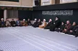 اولین شب مراسم عزاداری ایام فاطمیه با حضور رهبر انقلاب برگزار شد