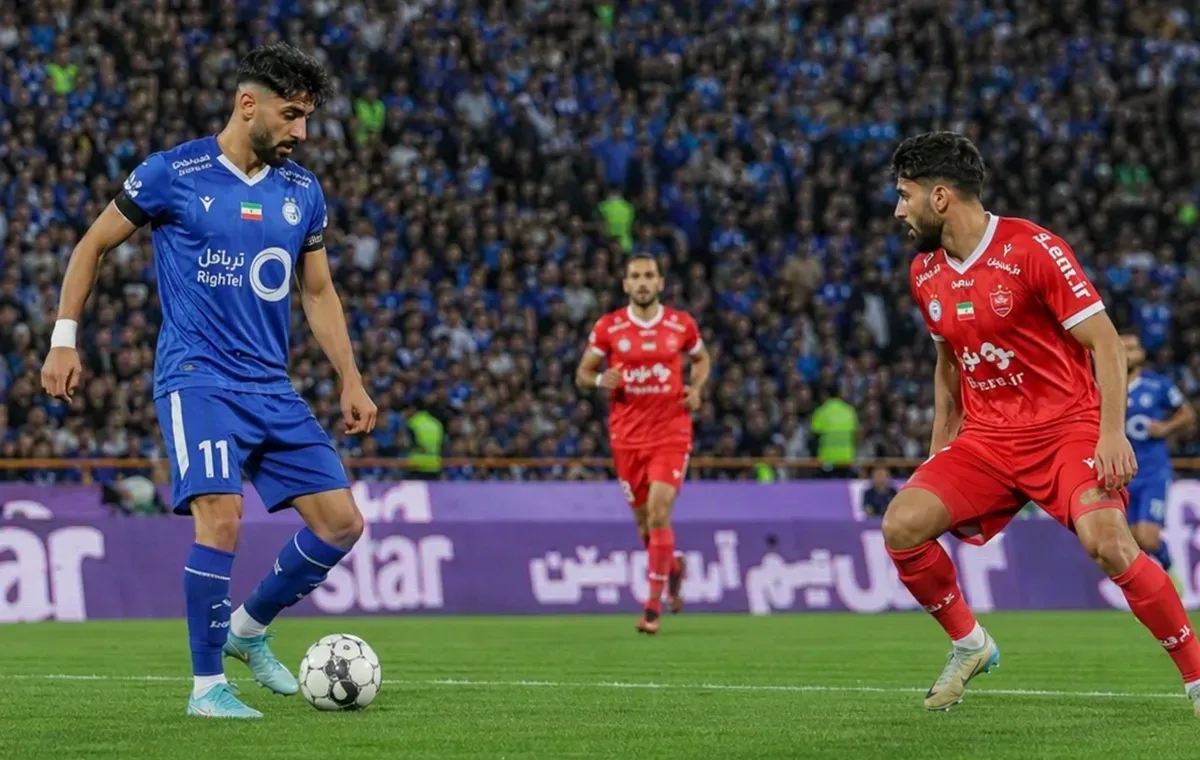 خلاصه بازی استقلال تهران و پرسپولیس/ حواشی و گل‌ها