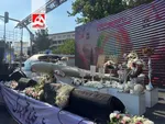 عکس| سفره عقدی که با پهپاد در میدان انقلاب برپا شد