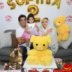 یکتا ناصر و منوچهر هادی در جشن تولد دخترشان+عکس