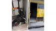 جزغاله شدن یک سارق هنگام سرقت کابل برق +فیلم