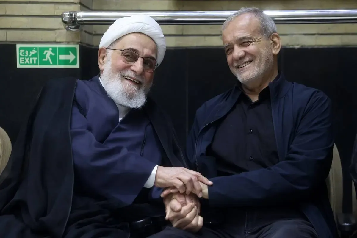 پزشکیان و ناطق نوری پزشکیان و ناطق نوری