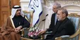 وزیر خارجه قطر در دیدار با لاریجانی: به ایران امده ام تا نشان دهم ما در هر شرایطی در کنار شما هستیم