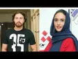 شوخی امیر حسین فتحی با پریناز ایزدیار+فیلم