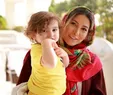 عکس جدید فریبا نادری و دخترش
