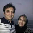 شباهت مجید اخشابی به خواهرش+عکس