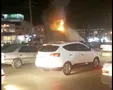 حریق مجسمه آریوبرزن در یاسوج/ پلیس: هویت افرادی که آتش زدند مشخص نیست