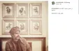 تیپ جالب مهدی پاکدل با کلاه احمد شاه‌مسعود +عکس