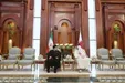 هدیه جالب و فوتبالی امیر قطر به ابراهیم رئیسی +فیلم